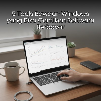 5 Tools Bawaan Windows yang Bisa Gantikan Software Berbayar